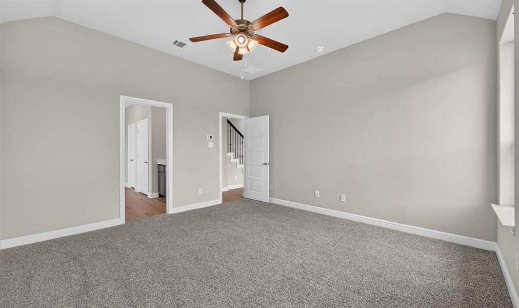 Spacious, unfurnished interior of a new home in Treeline, Justin (Image 24).