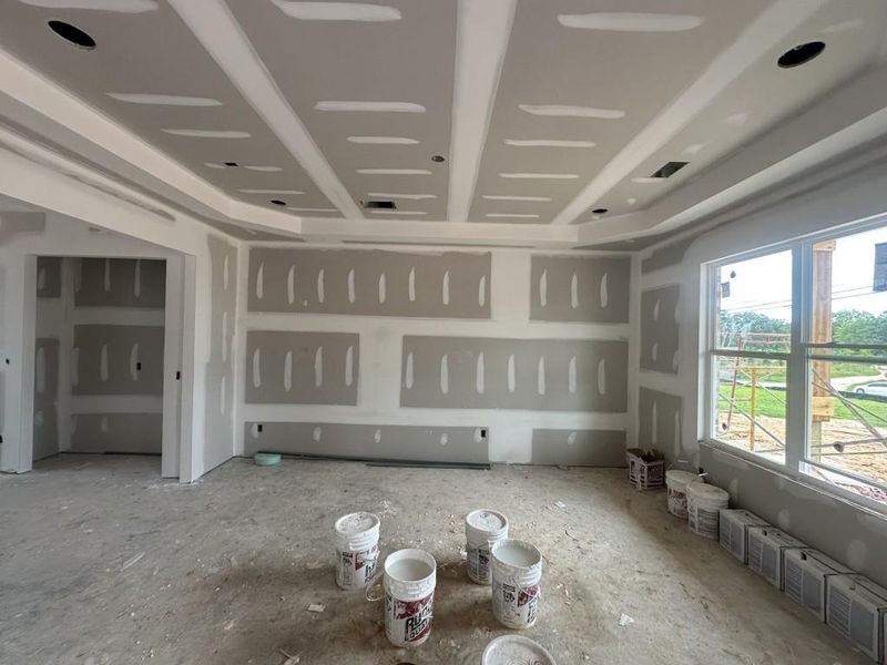 In-progress construction of a new home in , Lawrenceville, GA (Image 16).