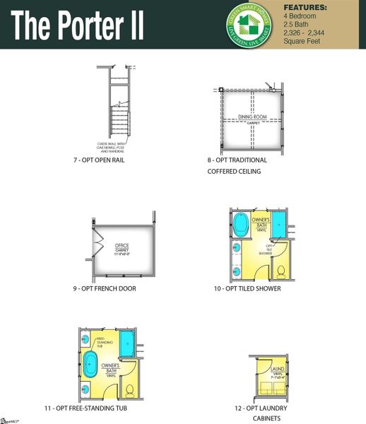 2D floor plan layout of this home in Sedona, Greenville, SC (Image 3). 2D floor plan layout of this home in Sedona, Greenville, SC (Image 3).