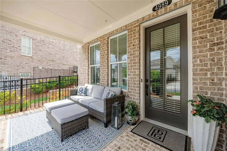 Exterior details and patio area of a home in , Peachtree Corners (Image 26).