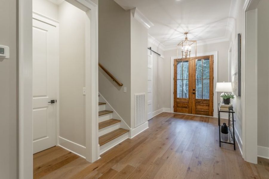 Representative unfurnished interior of a home built from the Winterbrook A by Riverstone Construction, LLC in Jasper Highlands, Guild (Image 22).