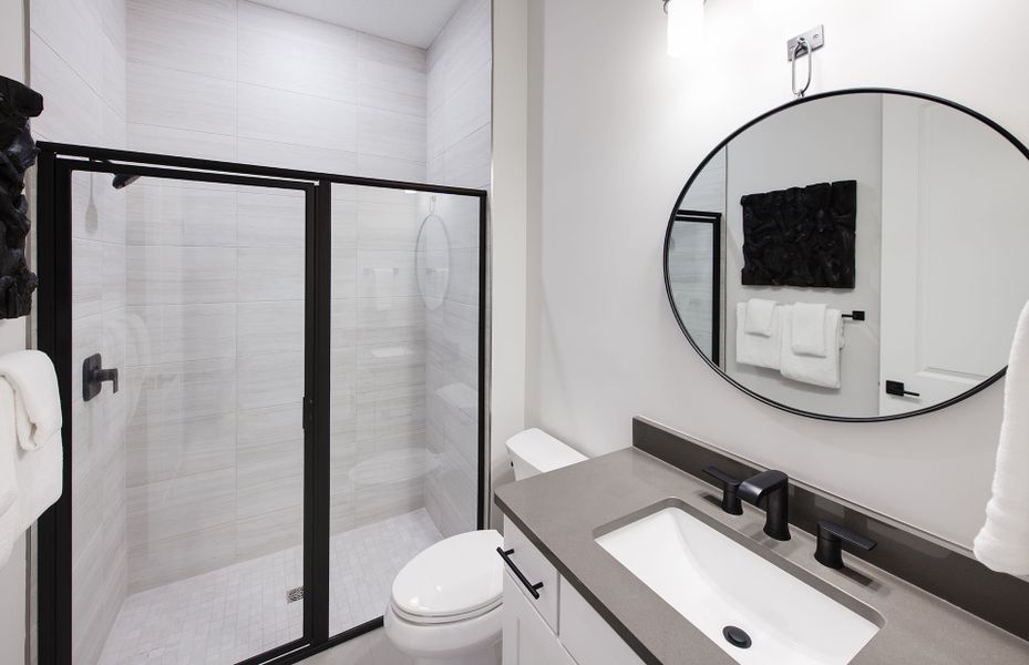 Representative furnished interior of a home built from the Norwood by Pulte Homes in Bleckley Station, Ball Ground (Image 27).