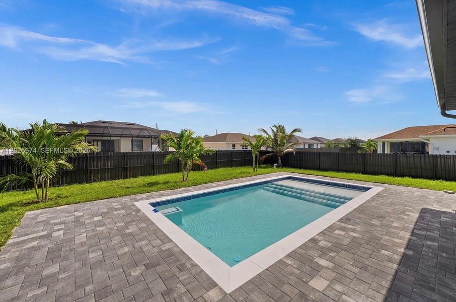 Exterior details and patio area of a home in , Cape Coral (Image 29). Exterior details and patio area of a home in , Cape Coral (Image 29).