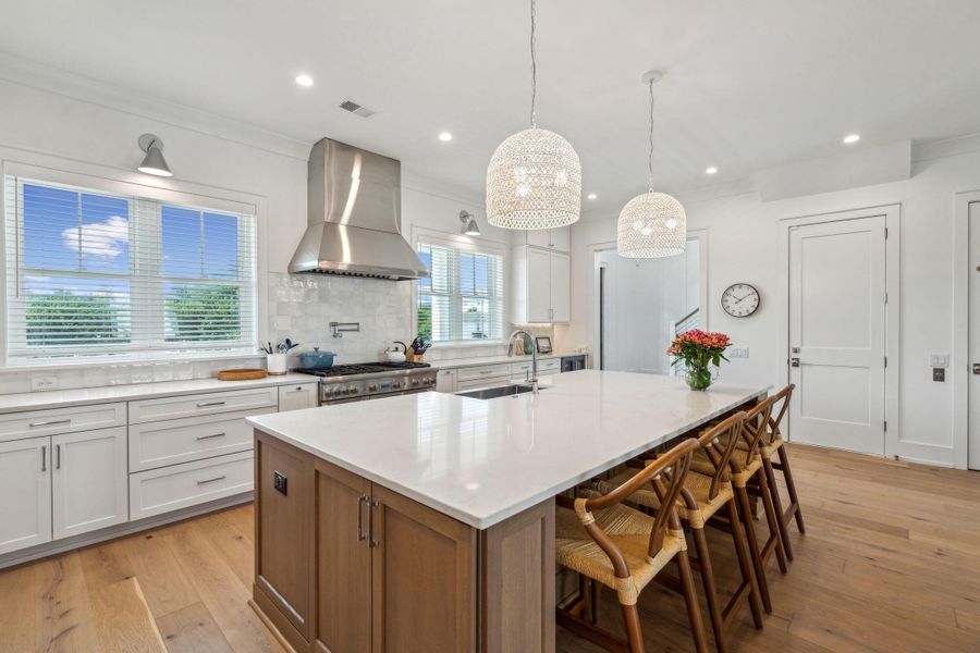 Furnished interior view inside a new home in , Isle Of Palms (Image 9).