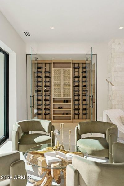 Walk in Wine Room