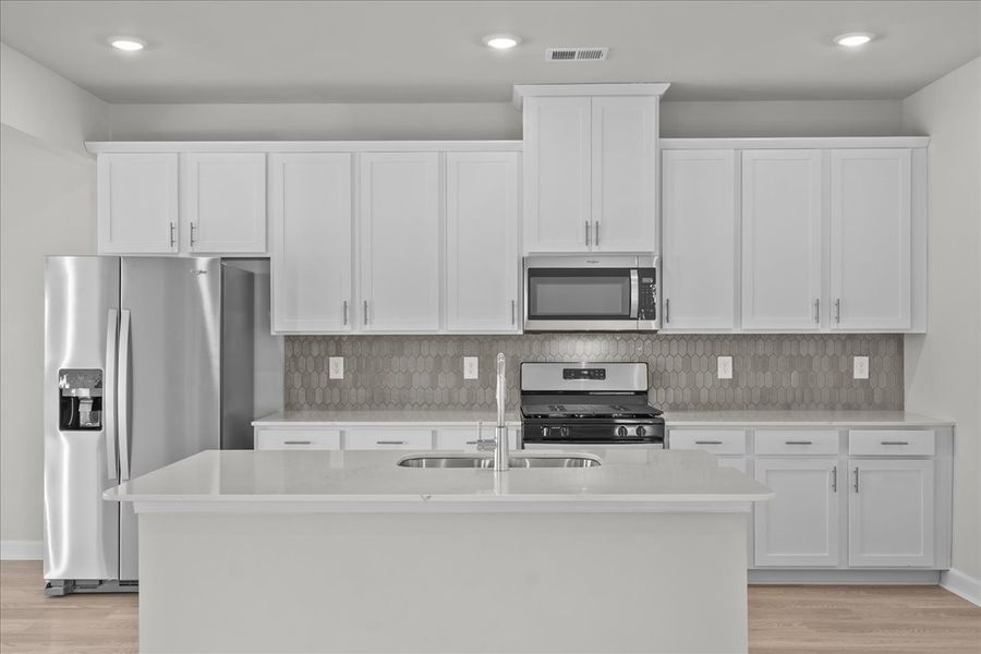 Furnished interior view inside a new home in Cedar Shoals – Heritage Collection, Piedmont (Image 4).