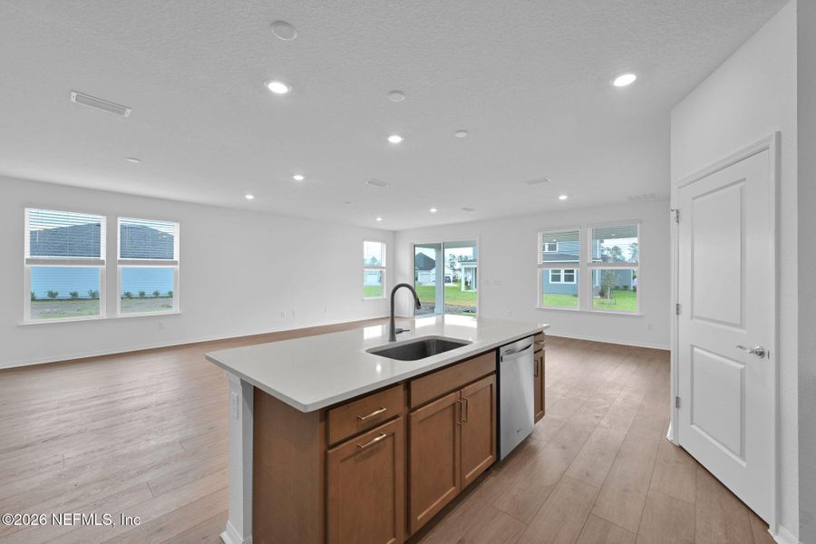Furnished interior view inside a new home in Hyland Trail, Green Cove Springs (Image 7).