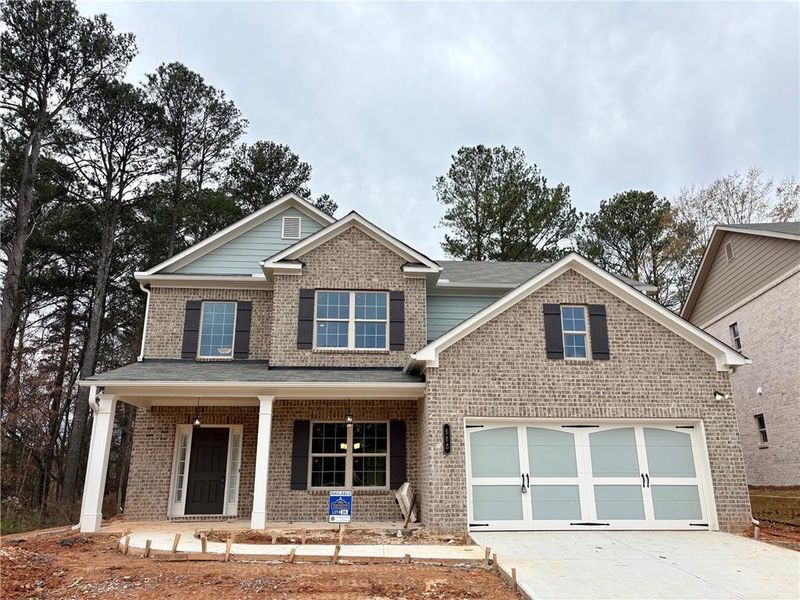 In-progress construction of a new home in , Grayson, GA (Image 15).