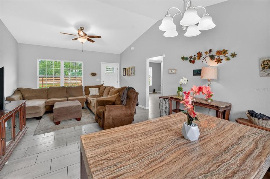 Furnished interior view inside a new home in , Dunnellon (Image 12).