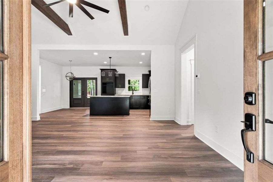 Spacious, unfurnished interior of a new home in , Talking Rock (Image 40).