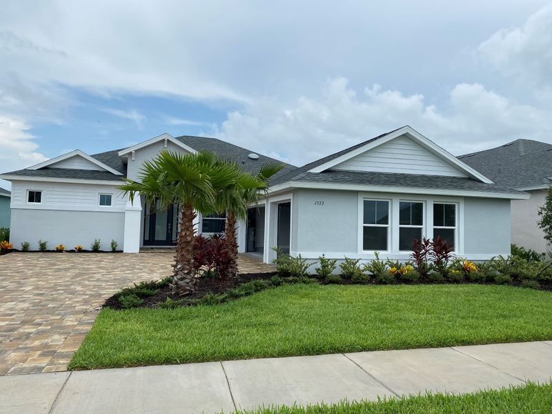 Representative exterior photo of a completed home built from the Avery by Paytas Homes in The Reserve at Victoria, Deland, FL (Image 21).