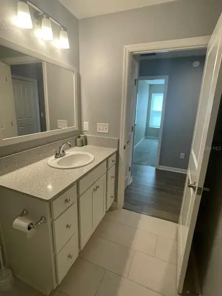 Furnished interior view inside a new home in , The Villages (Image 43).