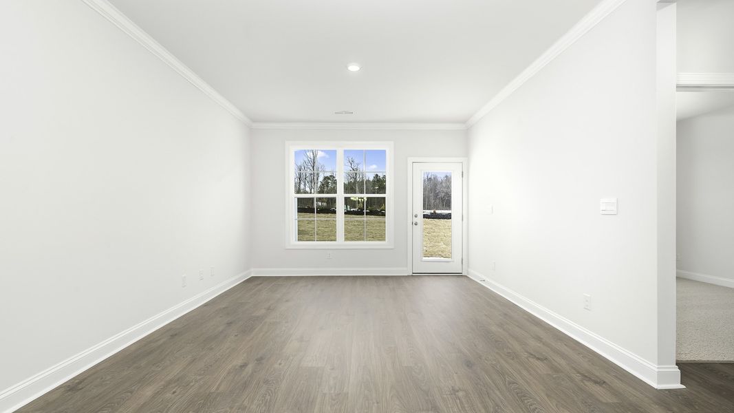 Spacious, unfurnished interior of a new home in Lybrook Village, Advance (Image 7).