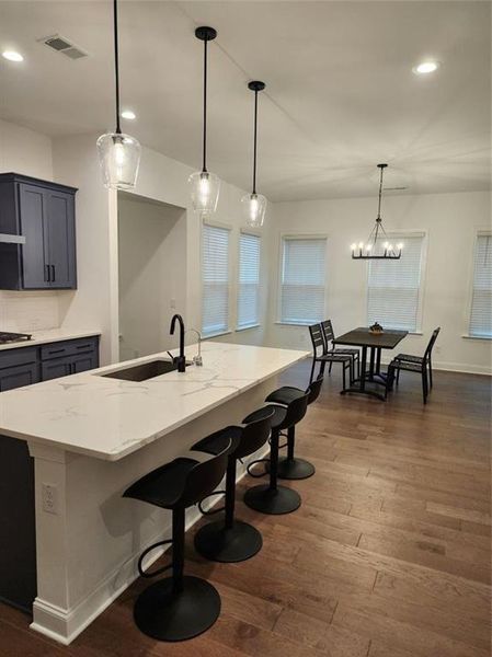 Furnished interior view inside a new home in , Duluth (Image 6). Furnished interior view inside a new home in , Duluth (Image 6).