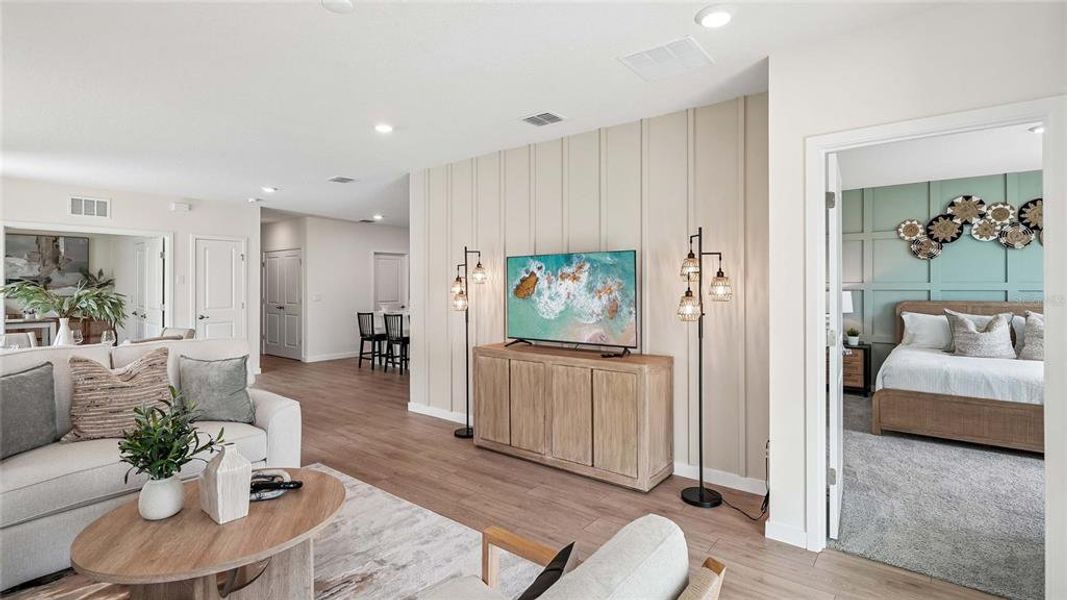 Furnished interior view inside a new home in Ocala Preserve, Ocala (Image 10).