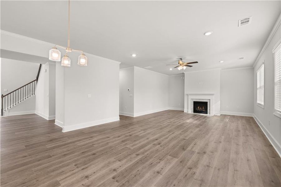 Spacious, unfurnished interior of a new home in Holland Estates, Powder Springs (Image 31). Spacious, unfurnished interior of a new home in Holland Estates, Powder Springs (Image 31).