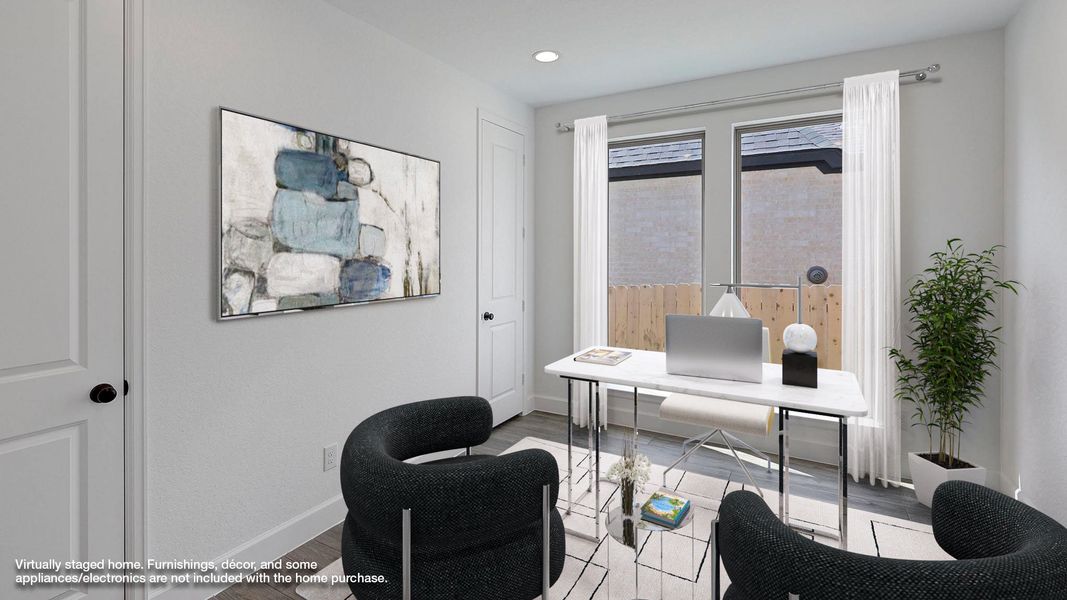 Representative furnished interior of a home built from the 3241W by Perry Homes in Alsatian Oaks, Castroville (Image 7).