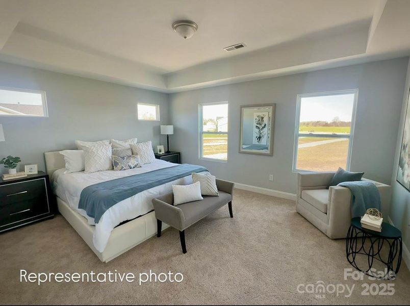 Furnished interior view inside a new home in , Monroe (Image 6).
