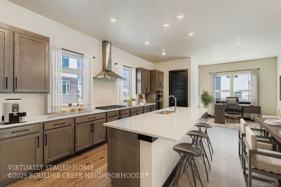 Furnished interior view inside a new home in Baseline, Broomfield (Image 37).