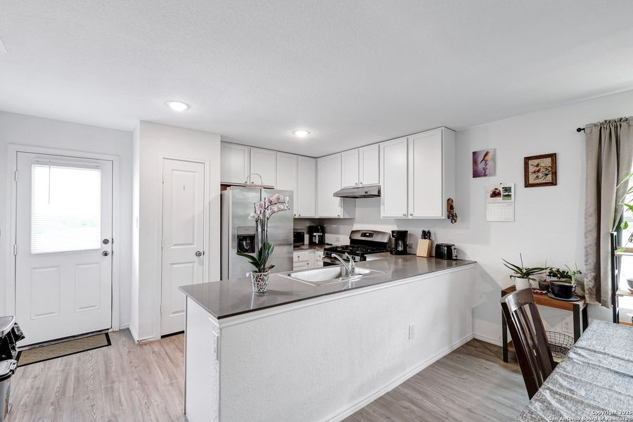 Furnished interior view inside a new home in Crescent Hills: Cottage Collection, San Antonio (Image 3). Furnished interior view inside a new home in Crescent Hills: Cottage Collection, San Antonio (Image 3).