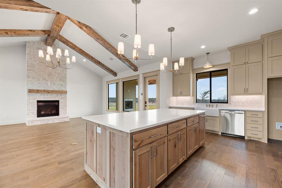 Furnished interior view inside a new home in , Godley (Image 10). Furnished interior view inside a new home in , Godley (Image 10).