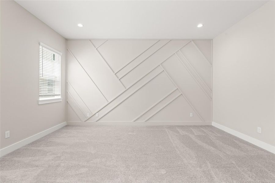 Spacious, unfurnished interior of a new home in , Houston (Image 16). Spacious, unfurnished interior of a new home in , Houston (Image 16).