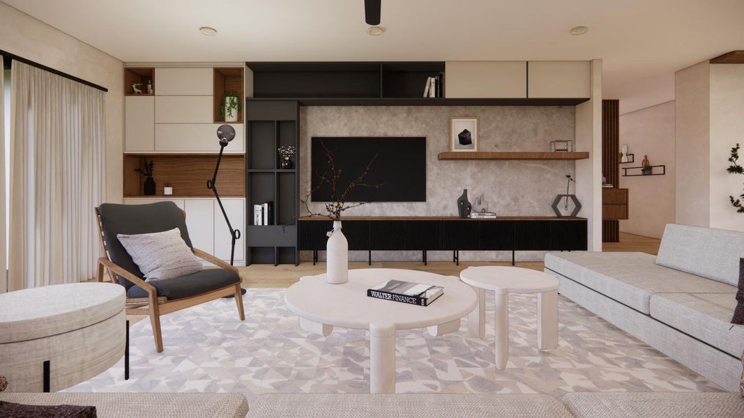 Furnished interior view inside a new home in , Boca Raton (Image 14). Furnished interior view inside a new home in , Boca Raton (Image 14).