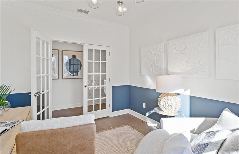 Furnished interior view inside a new home in Sun City Peachtree, Griffin (Image 7).