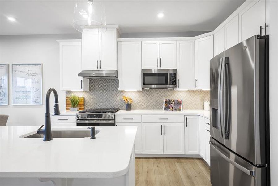 Representative furnished interior of a home built from the Alberti Ranch by Ryan Homes in Albemarle, Hertford (Image 14).