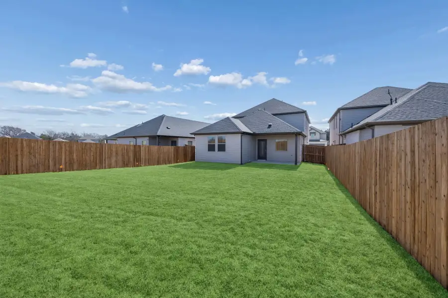Covered Patio in the Oak II home plan by Trophy Signature Homes – REPRESENTATIVE PHOTO Covered Patio in the Oak II home plan by Trophy Signature Homes – REPRESENTATIVE PHOTO