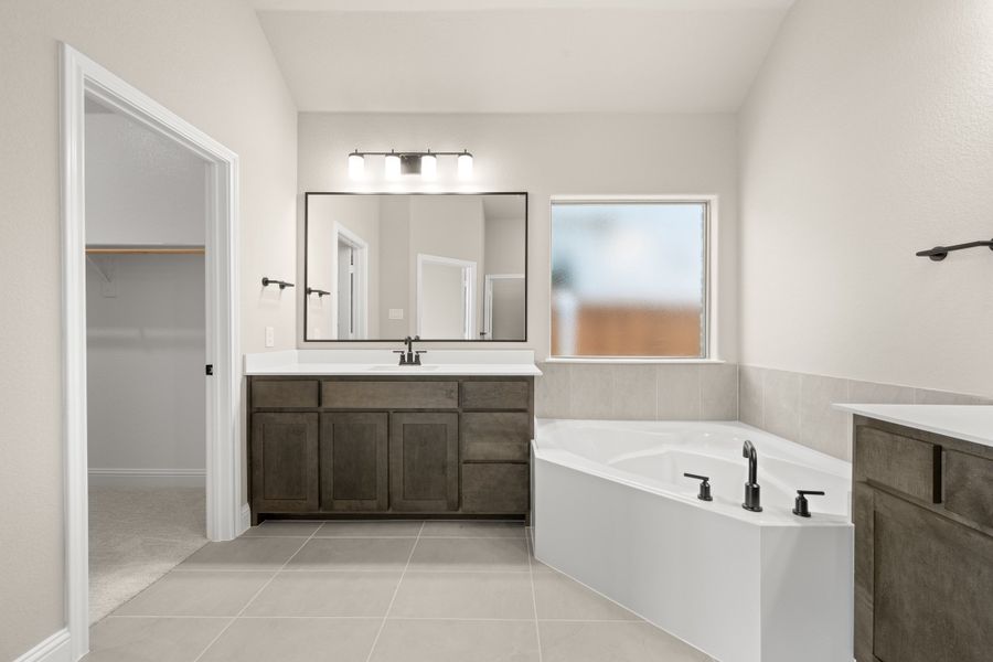 Furnished interior view inside a new home in Silo Mills, Joshua (Image 12).