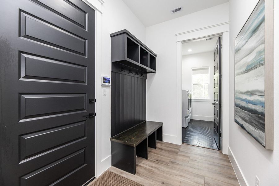 Furnished interior view inside a new home in , Willis (Image 32).