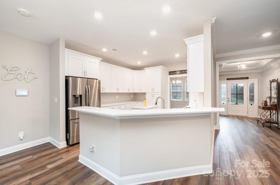 Furnished interior view inside a new home in , Statesville (Image 3).