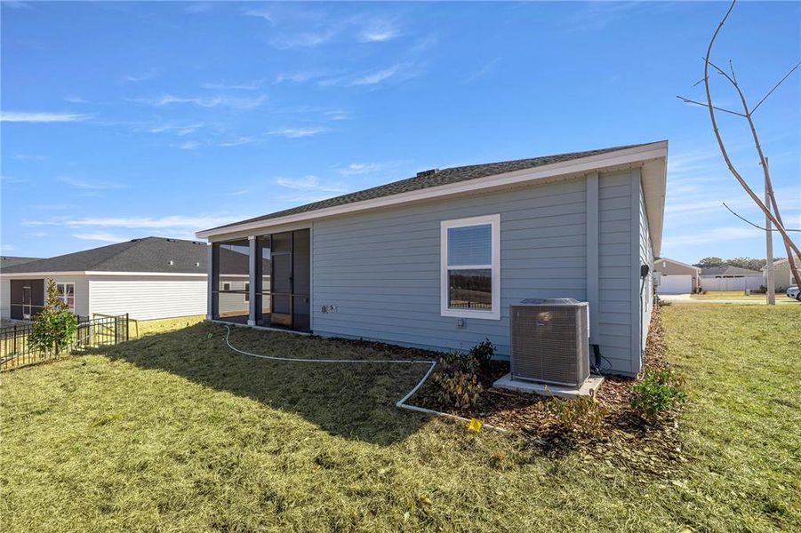 Exterior details and patio area of a home in Trailhead Landing, Alachua (Image 4).