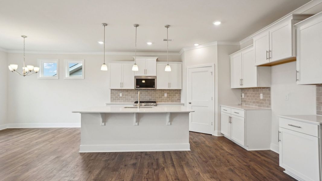 Furnished interior view inside a new home in Westport, York (Image 4).
