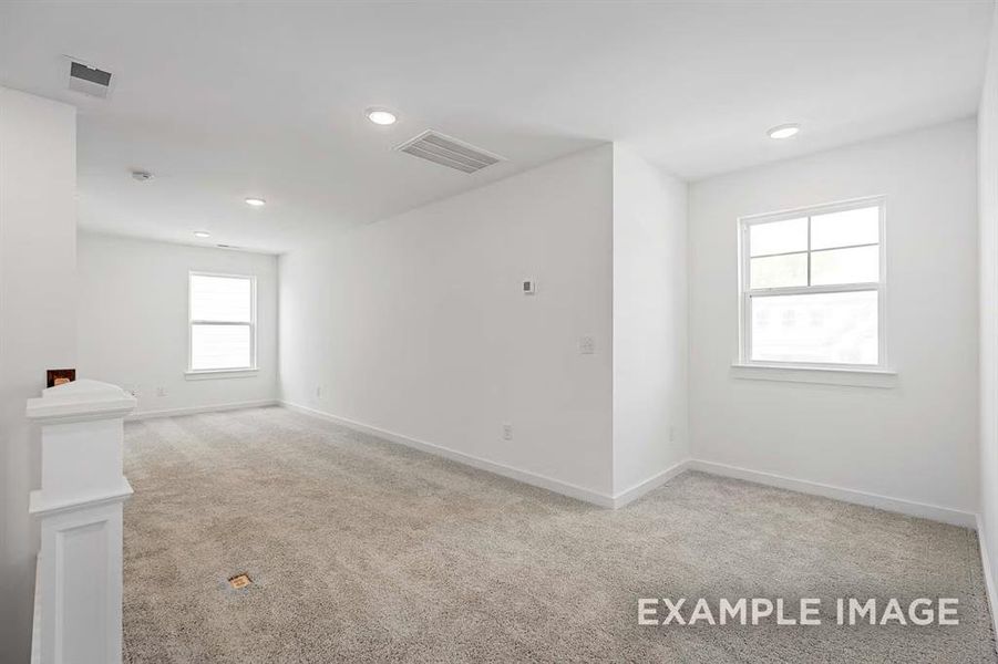 Spacious, unfurnished interior of a new home in Mercer Meadows, Royse City (Image 17). Spacious, unfurnished interior of a new home in Mercer Meadows, Royse City (Image 17).
