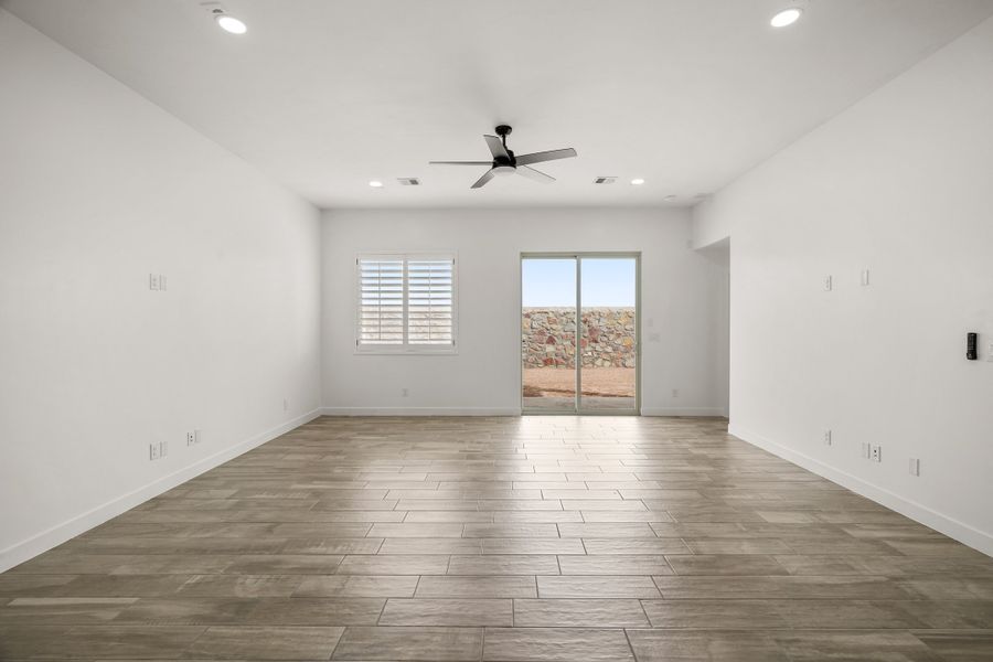 Representative unfurnished interior of a home built from the Sand Hills by LEH. Homes in Summer Sky North, El Paso (Image 48). Representative unfurnished interior of a home built from the Sand Hills by LEH. Homes in Summer Sky North, El Paso (Image 48).