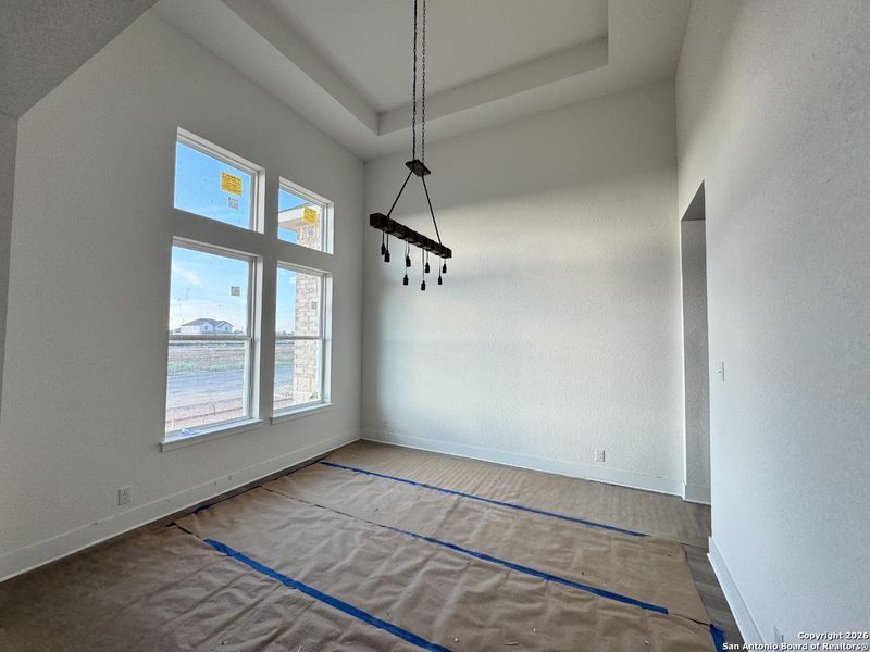 In-progress construction of a new home in Megan's Landing 70's, Castroville, TX (Image 7).