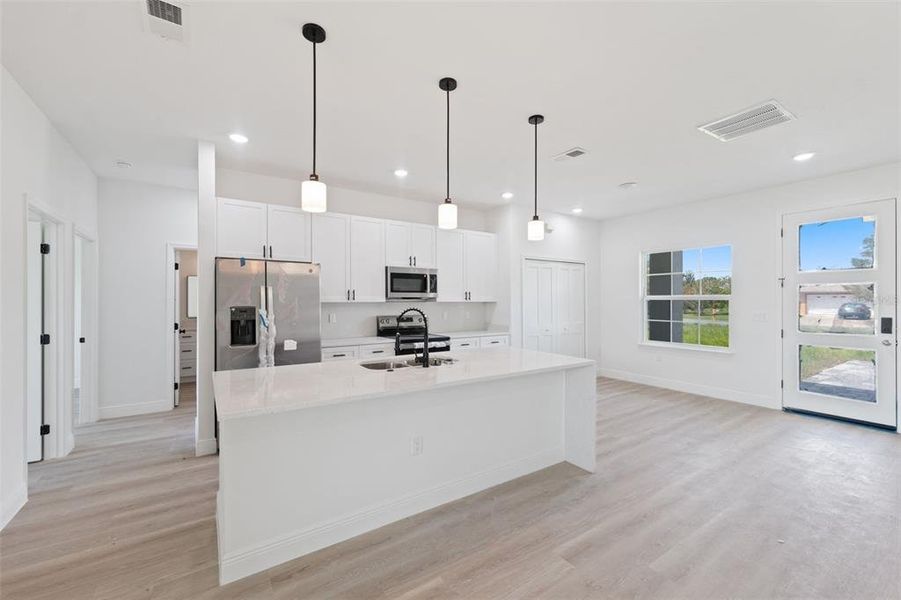 Furnished interior view inside a new home in , Ocala (Image 3). Furnished interior view inside a new home in , Ocala (Image 3).