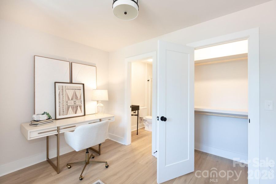 Furnished interior view inside a new home in , Charlotte (Image 16).