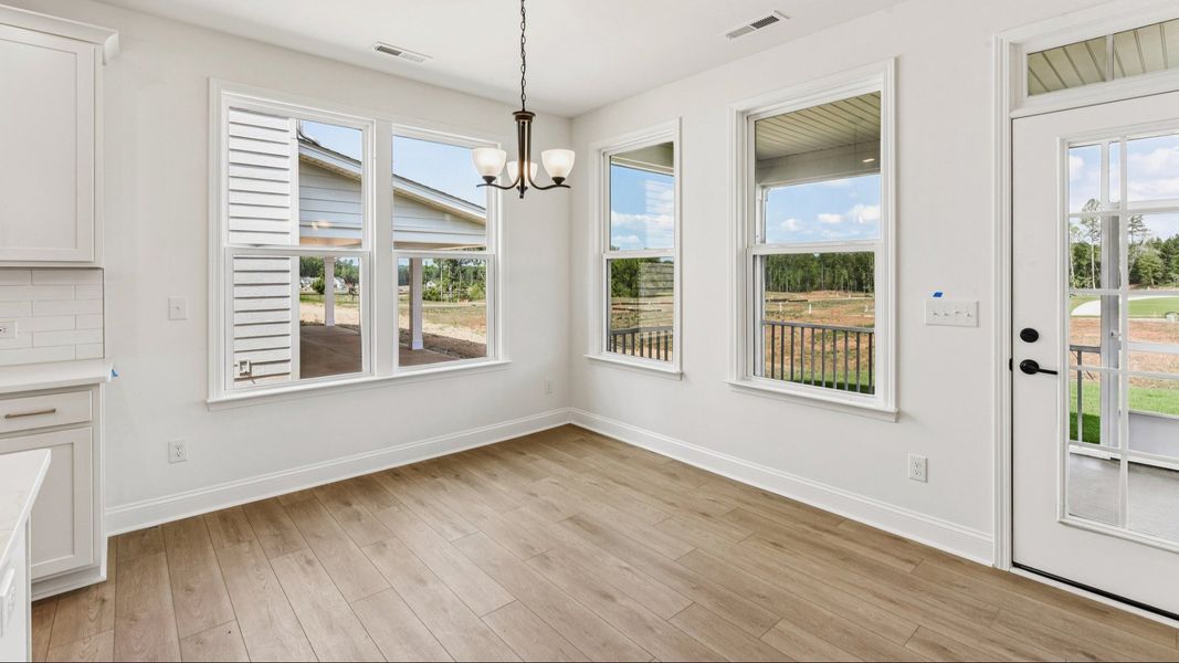 The Stonehaven Plan by DRB Homes in Michaux Gardens