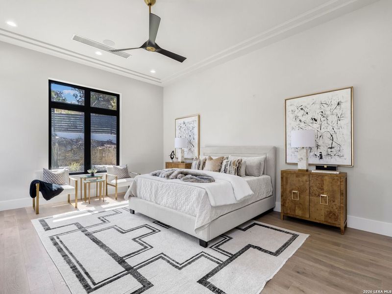 Furnished interior view inside a new home in , San Antonio (Image 14).