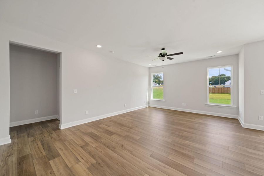 Spacious, unfurnished interior of a new home in Hopewell Garden, Winston-Salem (Image 13).