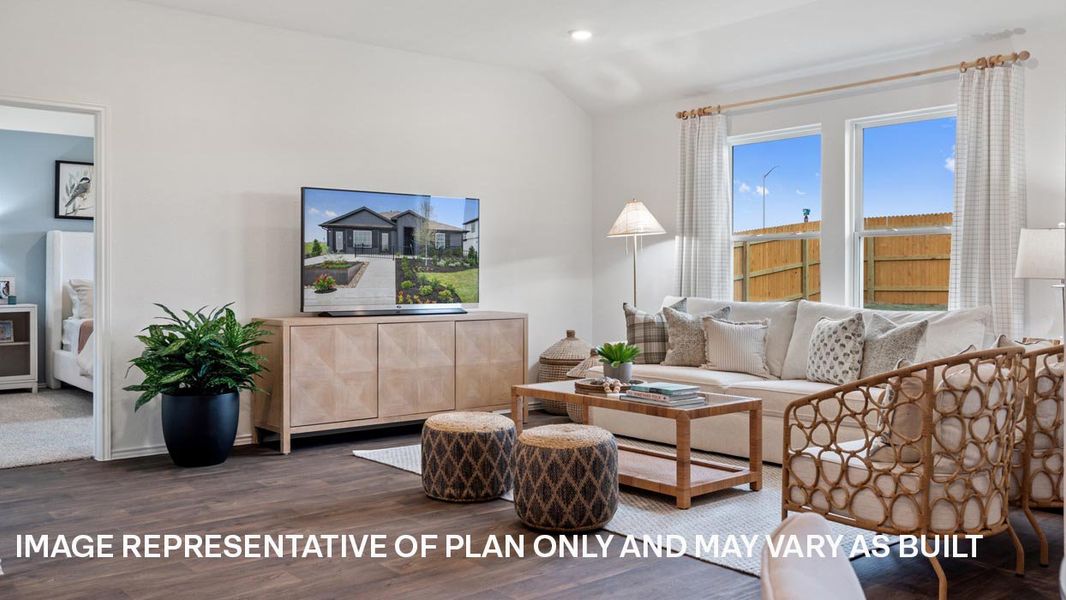 Furnished interior view inside a new home in Durango, Mustang Ridge (Image 8).