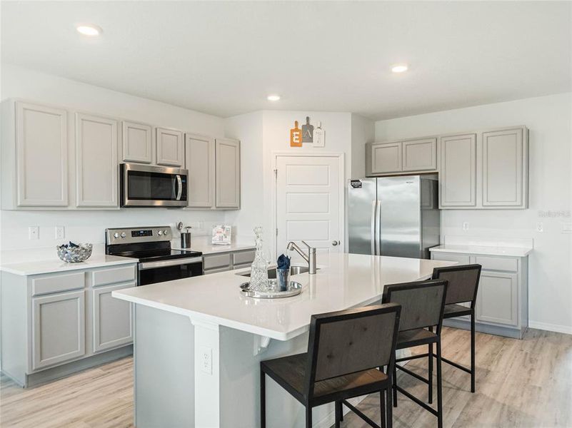 Furnished interior view inside a new home in Cascades, Davenport (Image 12).