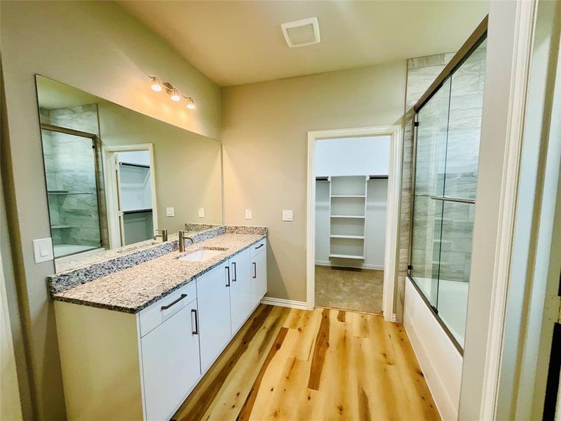 Furnished interior view inside a new home in , Greenville (Image 9).
