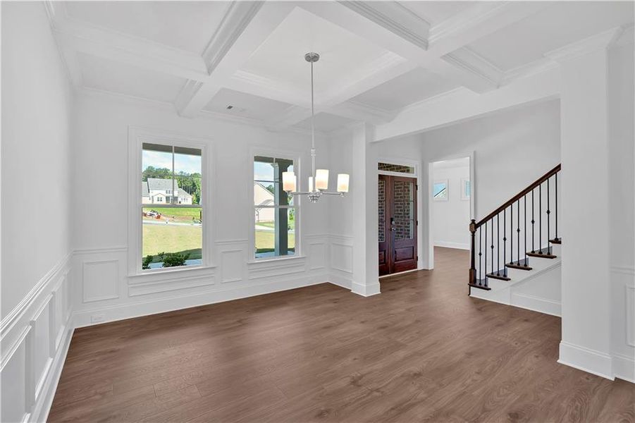 Spacious, unfurnished interior of a new home in Ford Landing, Acworth (Image 23).