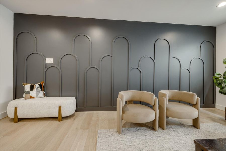 Furnished interior view inside a new home in , Houston (Image 31).