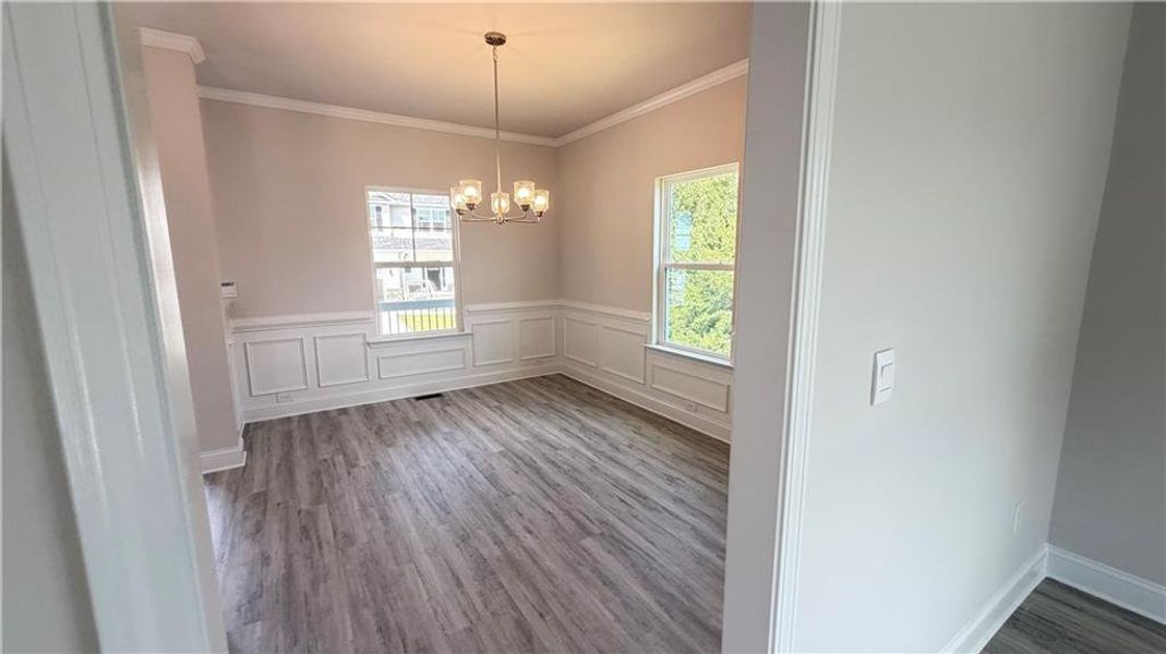 Spacious, unfurnished interior of a new home in Habersham Meadows, Demorest (Image 20).
