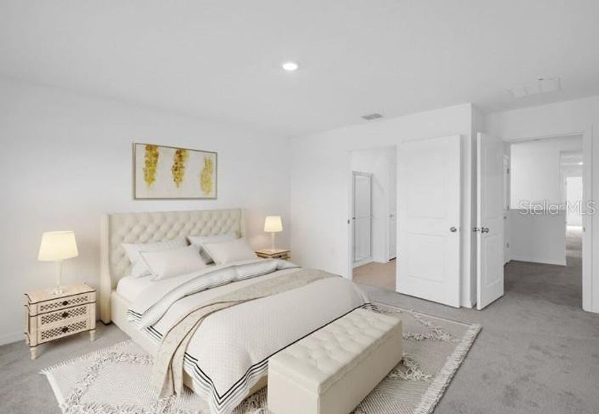 Furnished interior view inside a new home in Palm Wind, Hudson (Image 5).